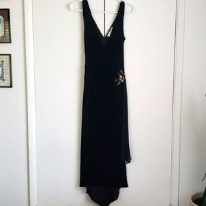 Vintage 90’s Stunning Black Velvet Evening Dress